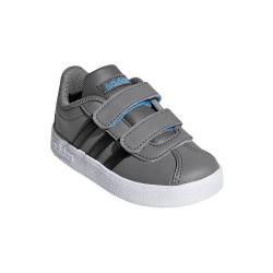Намаление Детски спортни обувки Adidas VL Court Сиво