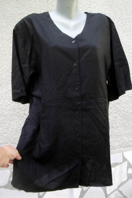 3XL Нова черна риза на Лили