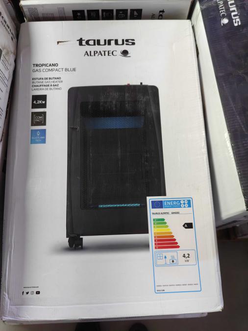 Газов отоплител Taurus Tropicano Compact Blue Flame, 3 нива на мощност