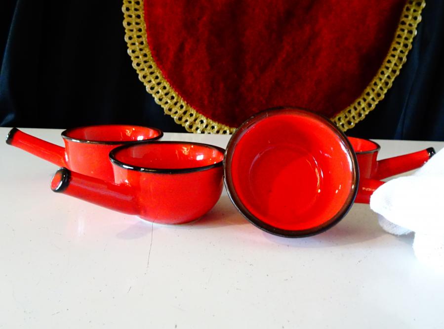 Баварски керамични чаши за ракия Cortendorf.