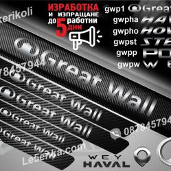 Great Wall прагове от карбон