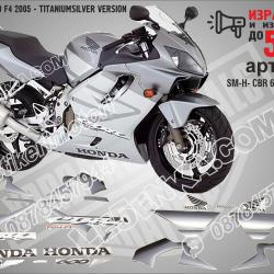 Honda CBR 600 F4 2005 - Titanium Silver Version