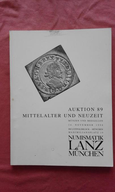 Промоция - Numismatik Lanz - XI 1998 г.