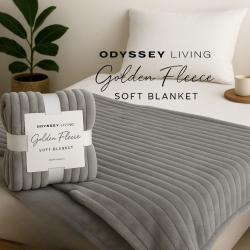 Меко одеяло Odyssey Living - Golden Fleece, Размер 220  240 см.