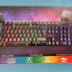 Гейминг комплект клавиатура, мишка, слушалки и подложка за мишката