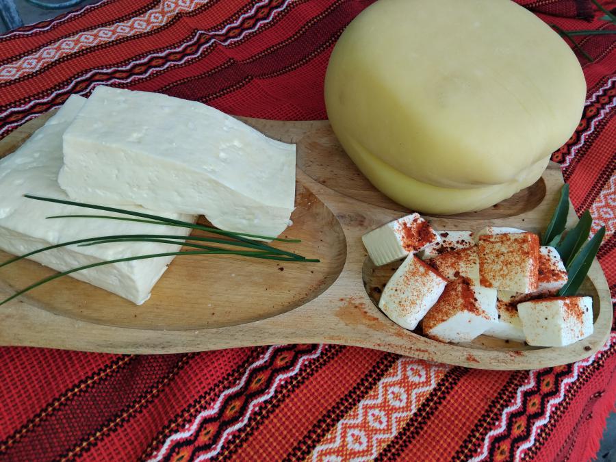 Домашно Сирене, Прясно мляко, Кашкавал