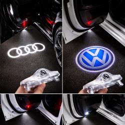 Проектор на Лого за врати с Led, за Volkswagen, Bmw, Audi, Mercedes