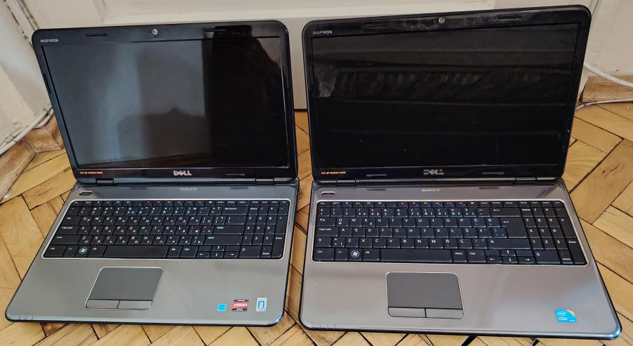 За Части два лаптопа Dell