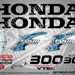 Honda 300 hp Four Stroke 2002-2007