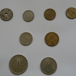 Лот монети от стари гръцки драхми - 8 броя монети