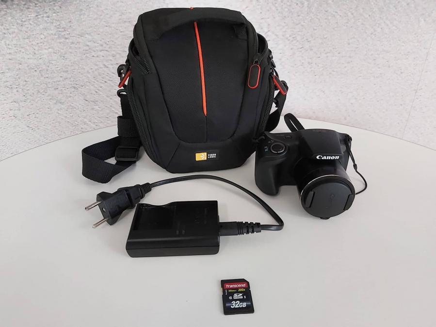 Цифров фотоапарат Canon Powershot Sx400 IS Черен