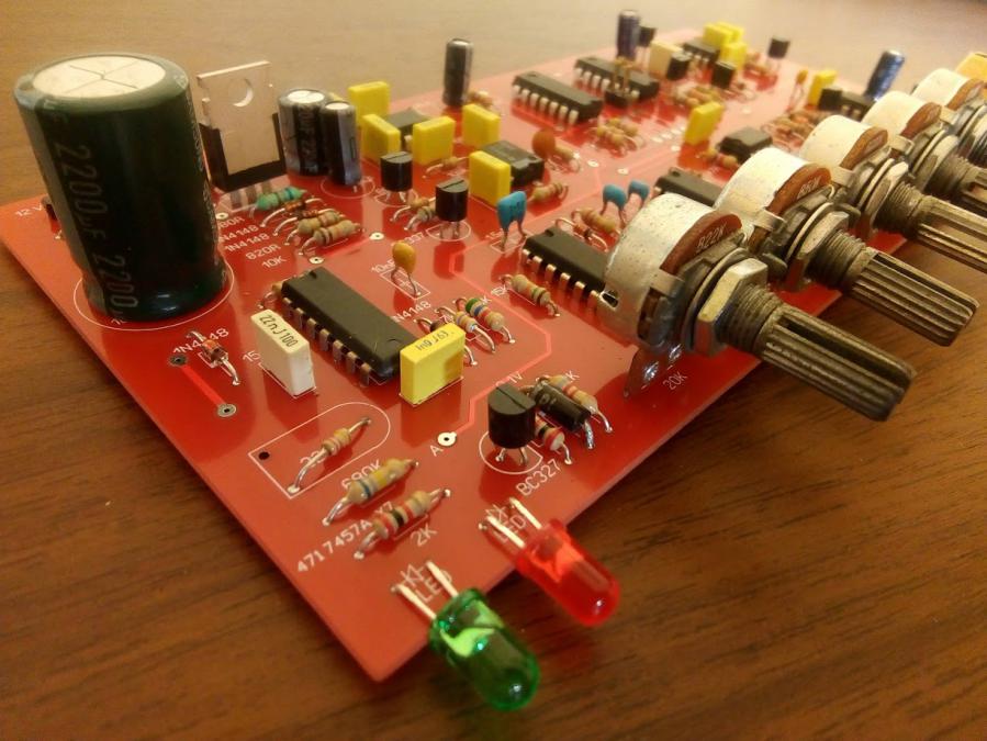 Продавам готова платка за импулсен металдетектор Sniffer Xr-71 Delтa