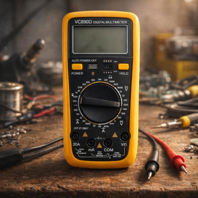 Цифров мултицет - за професионална и домашна употреба Dt-890d и Vc890