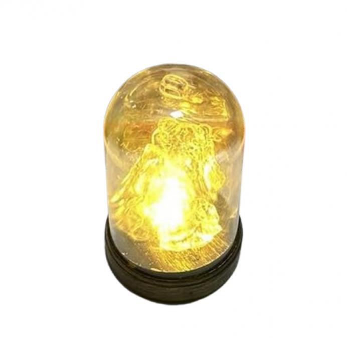 Кристална коледна стъкленица с LED светлина