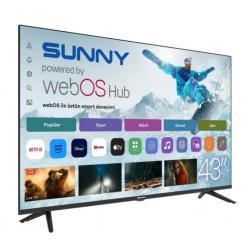 Телевизор Sunny Sn43fprl-w02s  43 LED Smart TV с Webos, Wi-fi и Dvb-