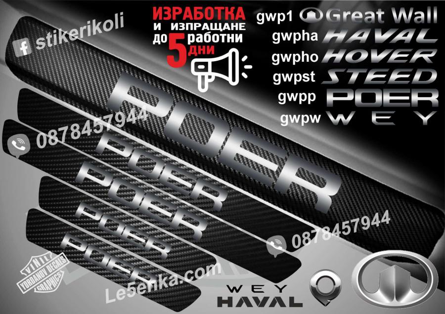 GWM Poer прагове от карбон