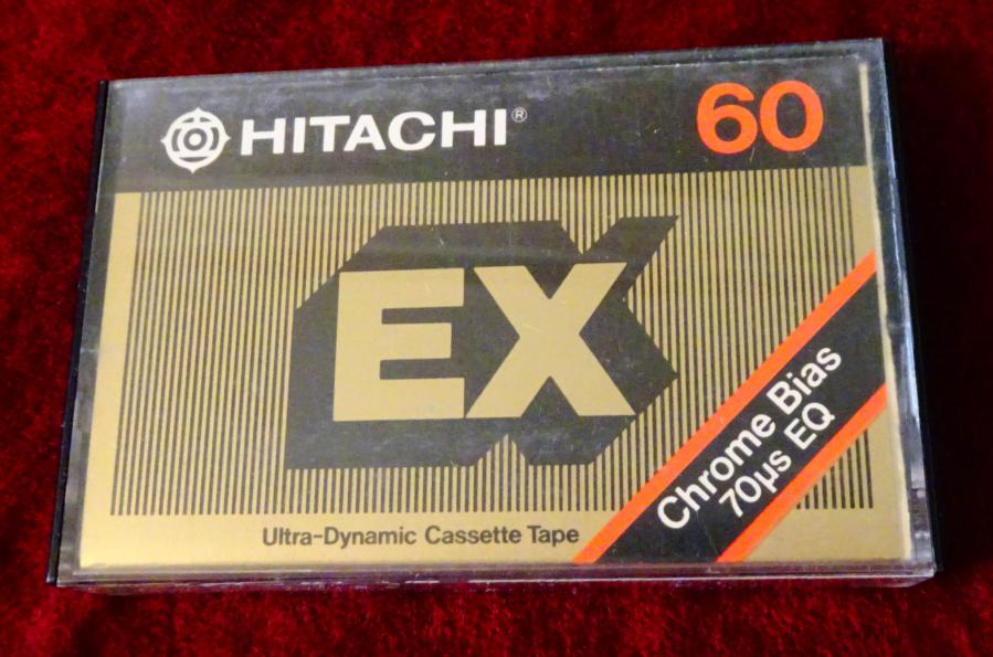 Hitachi Ex-c60 аудиокасета с гръцка и сръбска музика.