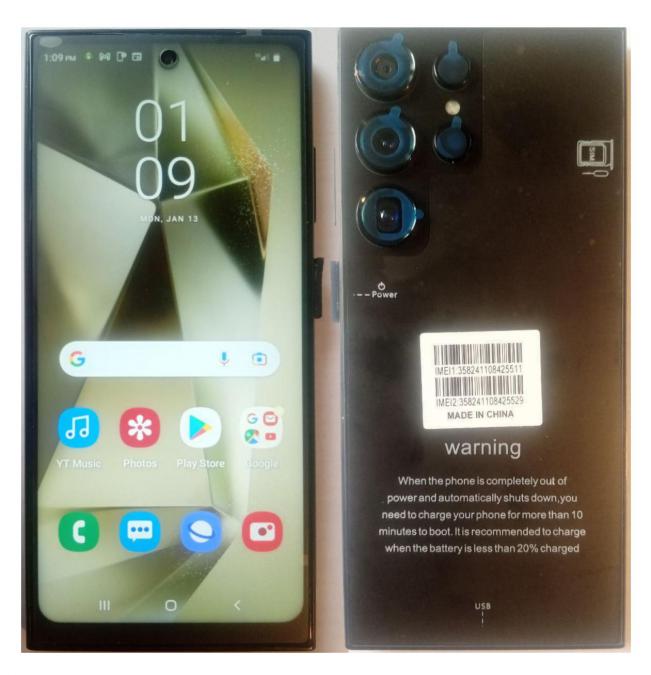 Смартфон S24 Ultra, 6.7, RAM 4 GB, Камера 50 MP.