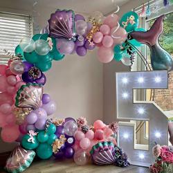 Комплект балони  97 елемента за приказна декорация