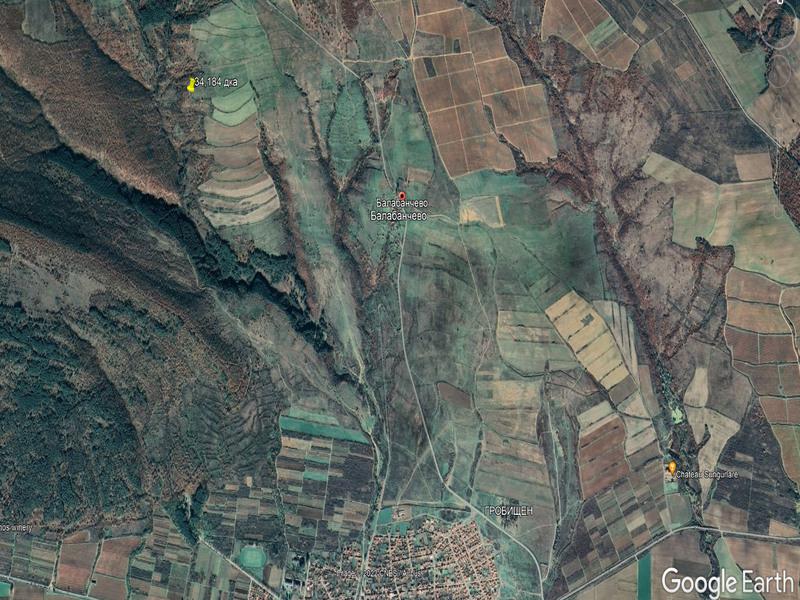 Продавам 34,184 дка земя в землището на гр. Сунгурларе, обл. Бургас