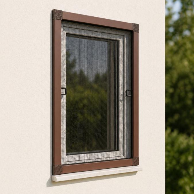 Мрежа против насекоми за прозорец Schellenberg Insect System Plus - ле