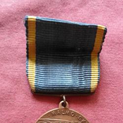 Шведски Военен орден, медал, знак - за точна стрелба - 3