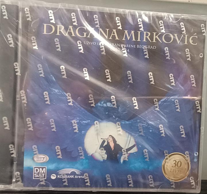 2 X CD Dragana Mirkovi U ivo iz Kombank Arene Beograd 03.10.2014.