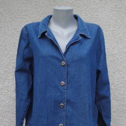 3XL Нова дънкова риза сако Main Street