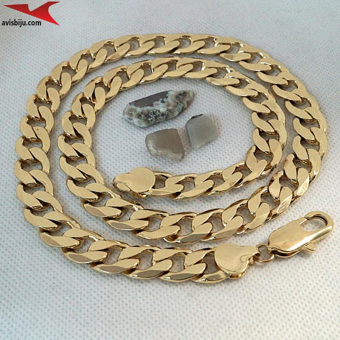 Синджир с 14К златно покритие