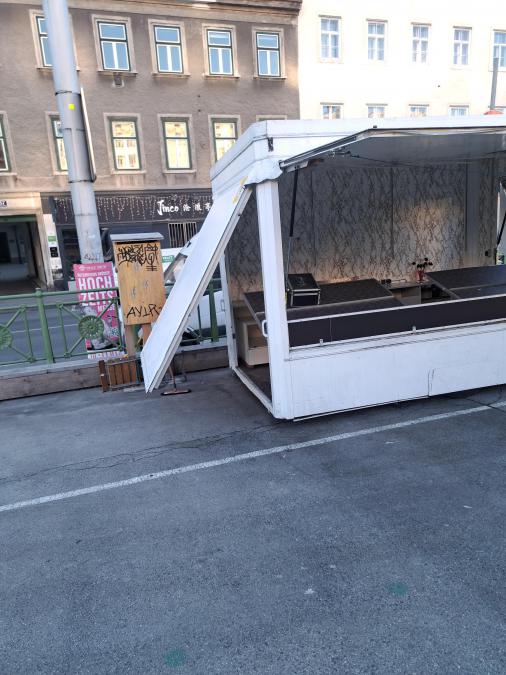 ремарке фургон щанд