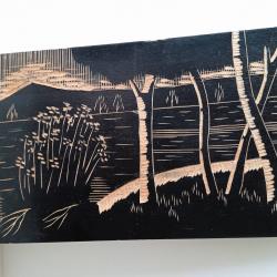 Картина дърворезба 1970 г.