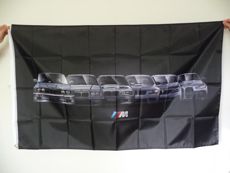 BMW M знаме флаг БМВ баварец М серия бързо фенове готино