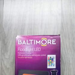 Прожектор с дистанционно за градина Baltimore RGB and White
