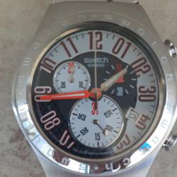 Swatch-irony Diaphane-chronograph-stainless steel-water resistant-мъжк