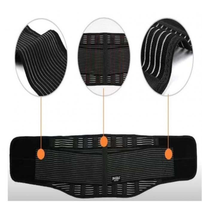 Стабилизиращ колан за кръст Jingba Jb-2501  облекчава болката и поддъ