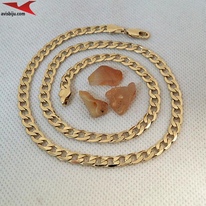 Синджир с 14К златно покритие