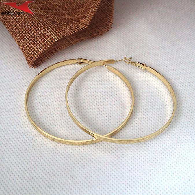 Обеци с 14К златно покритие