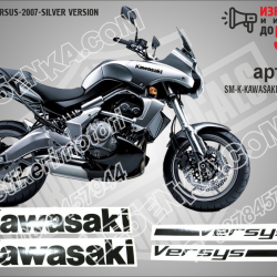 Kawasaki Versys- 2007 - Silver Version