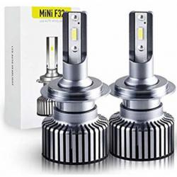 LED крушки F32 Mini - Н27 за фарове 12V  2 бр.