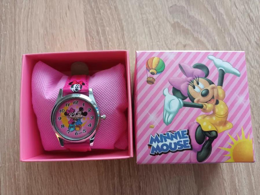 Часовник Мини Маус, Мики Маус, детски часовник в кутия