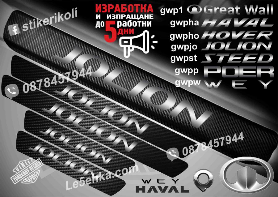 GWM Jolion прагове от карбон