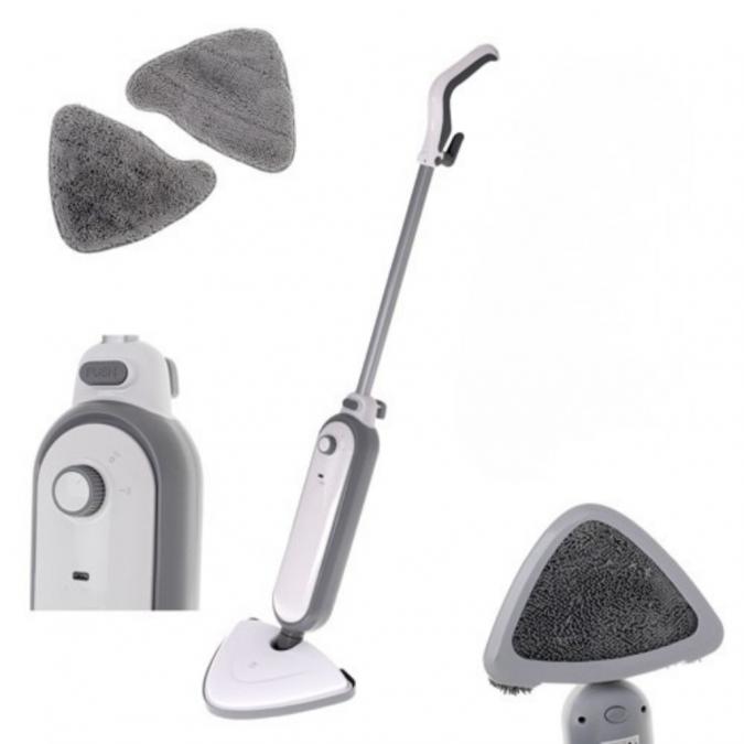 Мощен парен моп 1300w  дълбоко почистване, 25 г мин пара и приставка