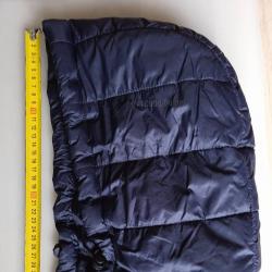 Качулка за яке ципът 47 см