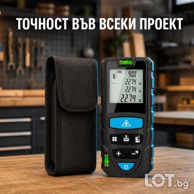 Лазерна ролетка Mastermeter с калъф