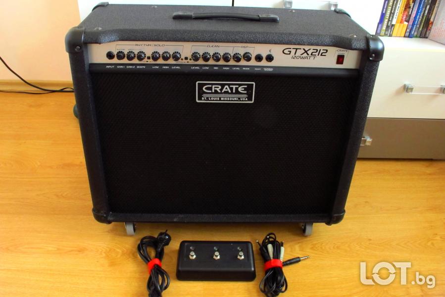 Crate GTX 212 Мощно 120w американско китарно кубе