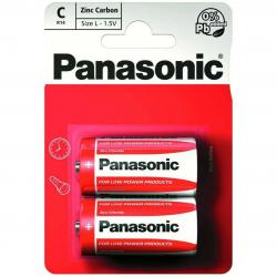 Батерия Panasonic 2 пакета тип C Размер Lr14 1,5 цинков въглерод с дъл