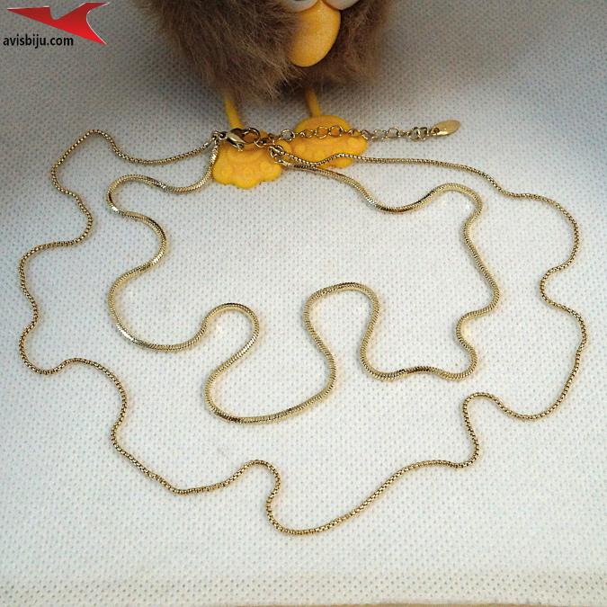 Синджир с 14К златно покритие