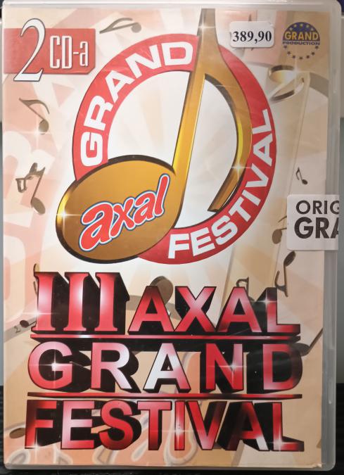 2 X CD III Axal Grand festival
