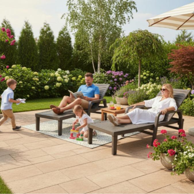 Градински шезлонг - комфорт, издръжливост и стил