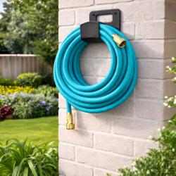 Гъвкав градински маркуч с медни накрайници - без заплитане и прегъване